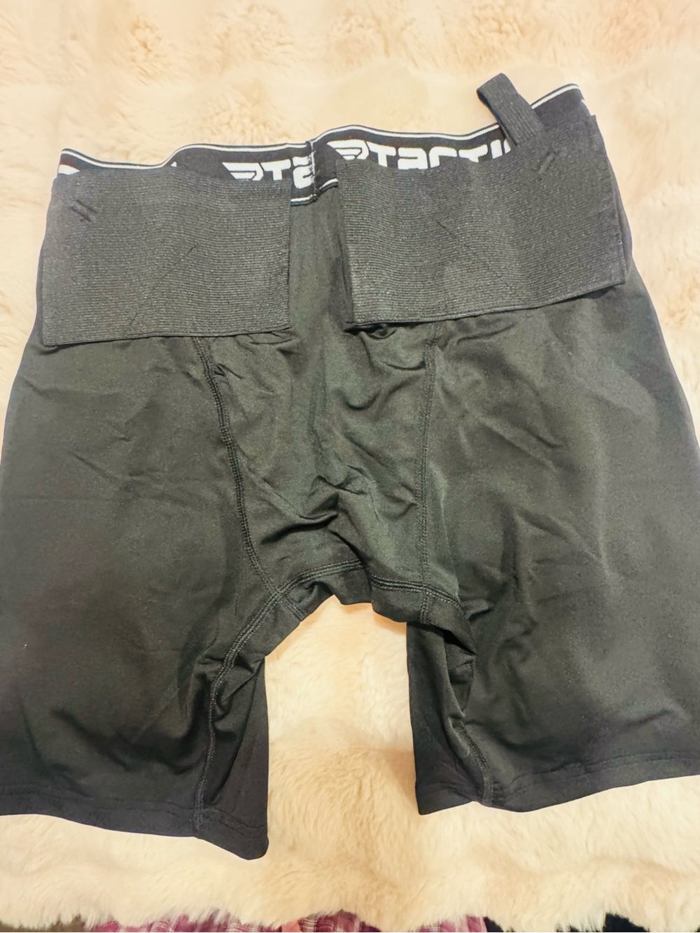 Men's Black Performance Boxer Briefs with Branded Waistband - Picture 2 of 10